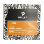 Psilly - Dark Chocolate Bar - Ginger & Turmeric | Shroom Delivery Toronto Canada