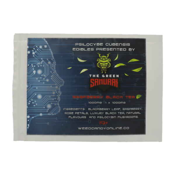 The Green Samurai - Raspberry Black Tea - 1000mg | Shroom Delivery Toronto Canada