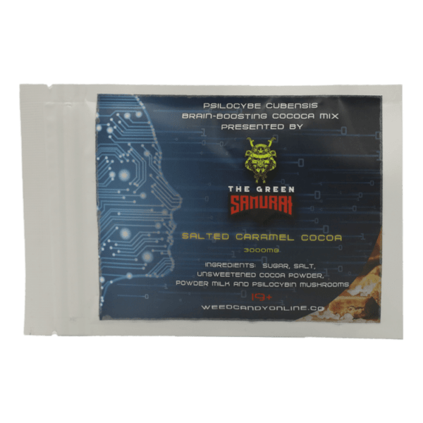 The Green Samurai - Salted Caramel Cocoa - 1g or 3g | Shroom Delivery Toronto Canada