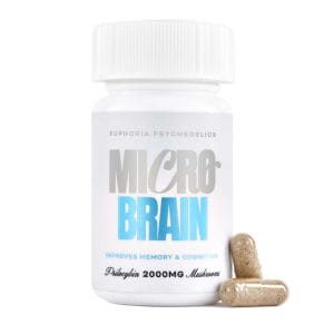 Euphoria Psychedelics – Micro Brain Capsules - (100mg X 20 Capsules) | Shroom Delivery Toronto Canada