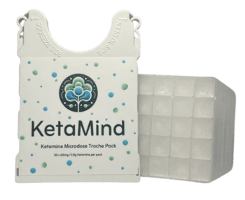 KetaMind – Ketamine Microdose Troche – (30x60mg) | Shroom Delivery Toronto Canada